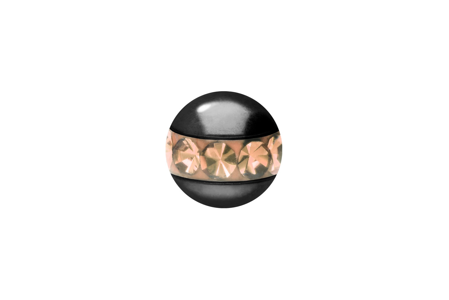 Chirurgenstahl Schraubkugel EPOXY-RING ++SALE++ von Piercingline